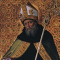 Bernardino di Betto detto Pintoricchio - Gonfalone di Sant'Agostino, Perugia, Galleria Nazionale dell'Umbria