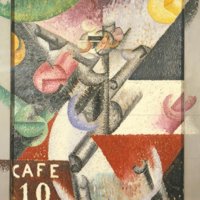 Gino Severini, Ritmo plastico del 14 luglio, 1913