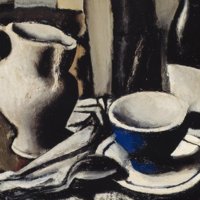 Mario Sironi, Natura morta con tazza blu, 1925-26