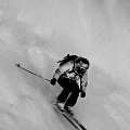 1st prize Sports Action Singles - Ivaylo Velev, Bulgaria, Bul X Vision Photography Agency - Freeride competitor Philippe Meier chased by an avalanche, Flaine, France, 15 March