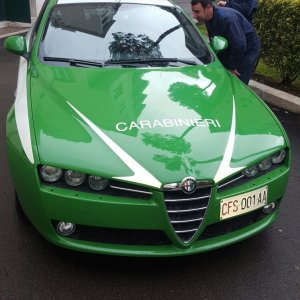 Nuovo colore auto carabinieri