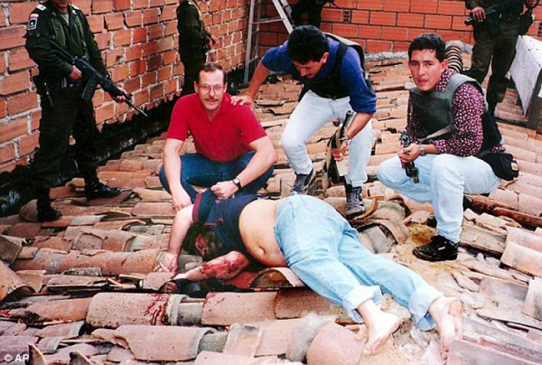 Pablo Escobar morto 1993