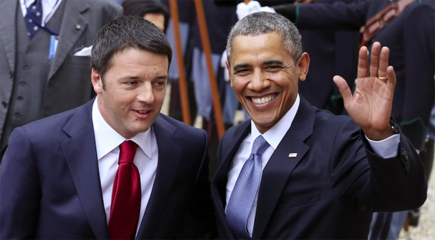 Renzi e Obama