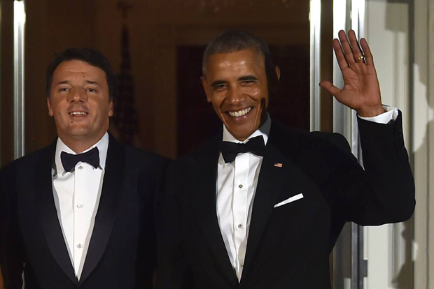 Matteo Renzi, Barack Obama