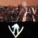 Jan Matura competes in the ski jump in Sapporo Japan