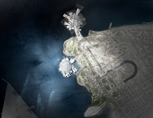 Planimetria generale © TDIC, Design: Ateliers Jean Nouvel Planimetria generale © TDIC, Design: Ateliers Jean Nouvel