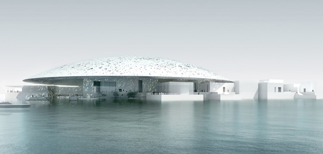 Nuovo Louvre ad Abu Dhabi progettato da Jean Nouvel