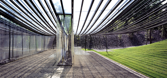 Les Cols Restaurant Marquee 2011 Olot, Girona, Spain <br />© Photo by Hisao Suzuki