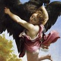 Correggio - Ganimede e l'aquila, 1531-32 - Olio su tela, 163,5 x 70,5 cm - Vienna, Kunsthistorisches