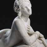 Lorenzo Bartolini - Baccante a riposo detta Dirce, 1845 - Marmo, h 60 x 110 x 47 cm - Paris, Muse du Louvre