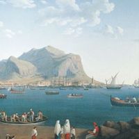 Jacob Philipp Hackert - Il Porto di Palermo - Caserta, Palazzo Reale