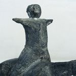 Marino Marini - Piccolo cavaliere, 57,7x57,2x29,2, bronzo, 1951/52. Fondazione Marino Marini