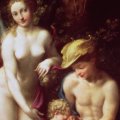 Correggio - Educazione di Amore, 1528 - Olio su tela, 155 x 91,5 cm - Londra, The National Gallery of Art