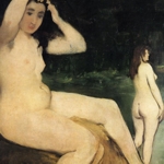 Edouard Manet: Bagnanti sulla Senna, 1862 circa olio su tela, cm 132 x 98 San Paolo, Museu de Arte de So Paulo Assis Chateaubriand