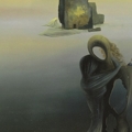 Salvador Dal, Gradiva retrouve les ruines antropomorphes (fantasie rtrospective), 1931-32