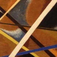 Lubov Sergeevna Popova - Costruzione di Forza nello Spazio, 1921 - Olio su tela