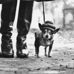 Elliott Erwitt - Usa. New York. 1974. Felix Gladys and Rover Elliott Erwitt