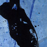 Enrico Baj - Figura atomica, 1951 - Olio su tela, 100x70 cm