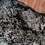 Enrico Baj - Montagna, 1958 - Olio e collage su tela, 115x145 cm