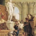 Giambattista Tiepolo: Mecenate presenta ad Augusto le Arti