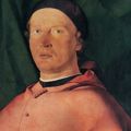 Lorenzo Lotto, Ritratto del vescovo Bernardo de Rossi, 1505: Napoli, Museo di Capodimonte -  Photoservice Electa/Anelli - Su concessione del Ministero per i Beni e le Attivit Culturali, Milano