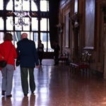 Interno Palazzo Mocenigo a Venezia - Salone centrale -  Photo Roberto Zanon