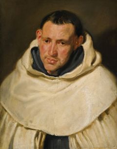 Sir Anthony Van Dyck, Portrait of a Carmelite Monk, Head and Shoulders, c.1617-20, oil on oak panel, 62.3cm x 48cm, Est.  600,000-800,000 (Estimates do not include buyer's premium)