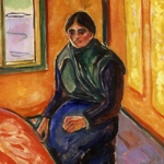 Edvard Munch: Malinconia, 1911 olio su tela, cm 120 x 125 Oslo, Stenersenmuseet