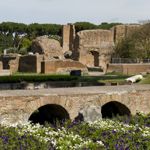 Domus augustana peristilio superiore, Foto di Tamara Cavallucci
