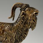 Andrea Briosco detto il Riccio (Trento o Padova 1470 - Padova 1532) - Caprone - Ottone, residui di patina scura