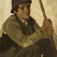 Stefano Bruzzi - Pastorello seduto