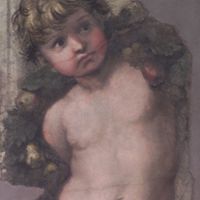 Raffaello Sanzio - Putto, 1511-1512 - Affresco staccato, 110 x 41,5 cm - Accademia Nazionale di San Luca