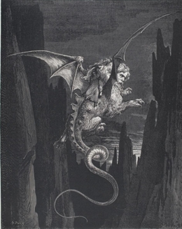 Gustave Dor, Inferno canto XVII, Gerione