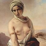 FRANCESCO HAYEZ: Ruth, 1853 Olio su tela, 138 x 100 cm Bologna, Collezioni Comunali d'Arte
