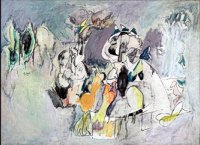 Arshile Gorky  -The Pirate I, 1944 - Olio su tela, 75 x 104 cm