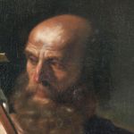 Guercino - San Girolamo con crocifisso