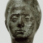 Venturino Venturi - Ritratto di Beppina, cemento, 1943, h 43, Archivio Venturino Venturi