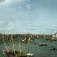 Canaletto (Giovanni Antonio Canal), Bacino di San Marco, Venezia, 1738 circa olio su tela, cm 124,5 x 204,5 Boston, Museum of Fine Arts