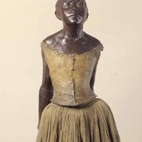 Degas Edgar, Piccola danzatrice di quattordici anni, 1880-1881 bronzo e tessuto, cm 98 x 49 x 50 Zurigo, Stiftung Sammlung E. G. B�hrle