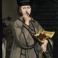 Edouard Manet, Cantante di strada, 1862 circa olio su tela, cm 171.1 x 105.8 Boston, Museum of Fine Arts