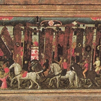 Giovanni Toscani, Cassone istoriato col Palio di S. Giovanni, Firenze, Museo Nazionale del Bargello