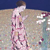 Felice Casorati, La preghiera, 1914, tempera su fustagno, cm. 130x120. Verona, Galleria d'Arte Moderna di Palazzo Forti
