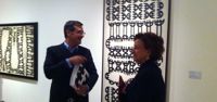 Luca Massimo Barbero e Gabriella Belli in mostra