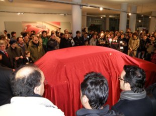 Momenti della presentazione presso la Bru. Vin Cars s.r.l. di Teverola (Ce)