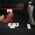 Prototipi di stivali realizzati da studenti del corso  "Accessories design - Footwear"