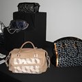 Prototipi di borse  realizzate dagli studenti del corso "Accessories design - Bags and leather goods"