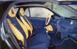 Interno della Smart